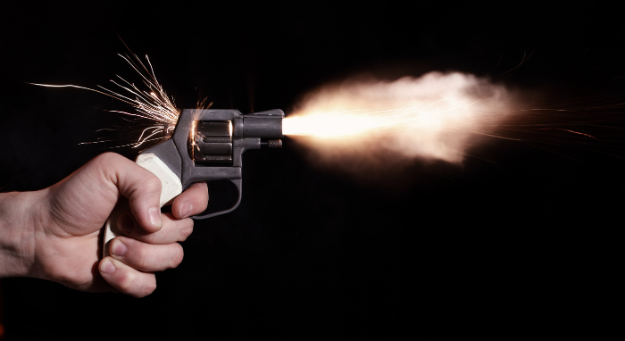 disparo arma
