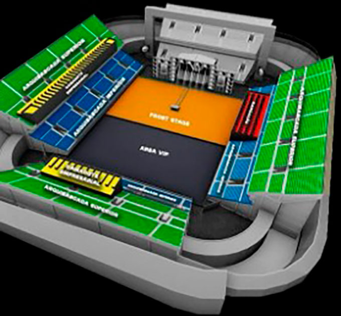 arena pantanal show guns