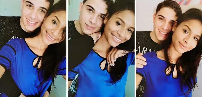 Guga Maciel e Iranilcy Oliveira em post p&iuml;&iquest;&frac12;blico no Facebook