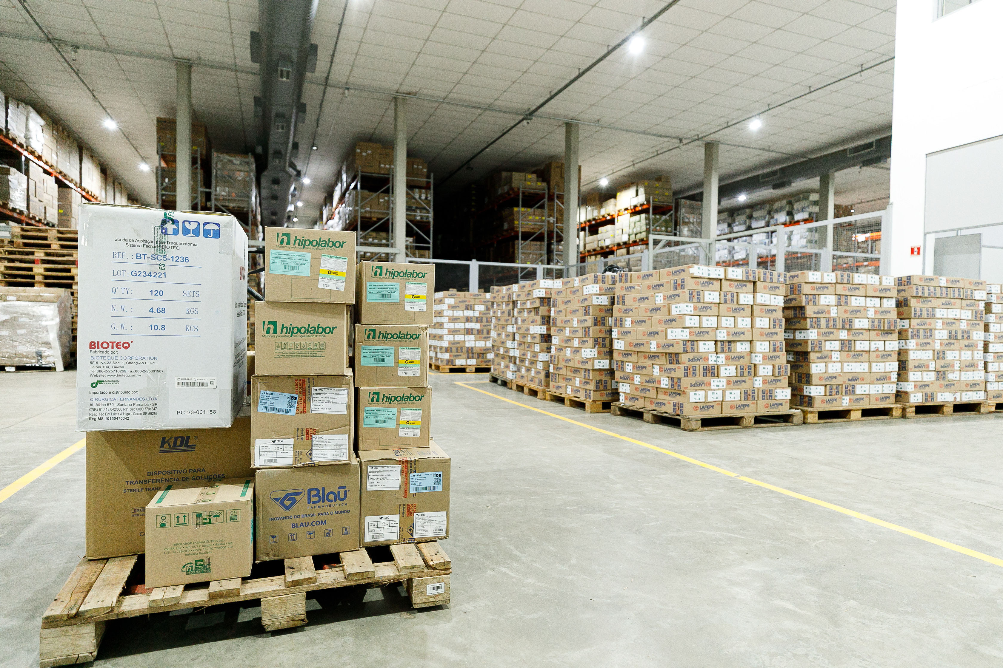 Medicamentos recebidos pela Prefeitura
