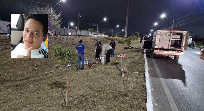 Vin�cius Rodrigues de Alencar, morte, acidente, avenida das torres