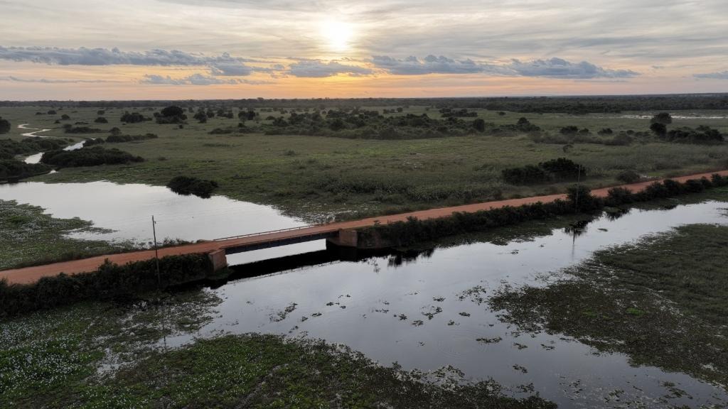 Transpantaneira - chuvas - estrada pontes