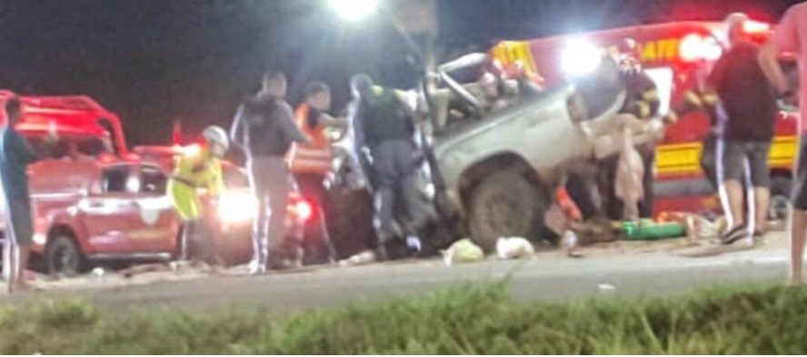 Acidente deixa um morto e feridos na BR-163 em Sinop