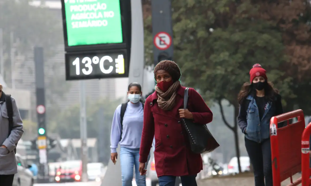 Frente fria, frio