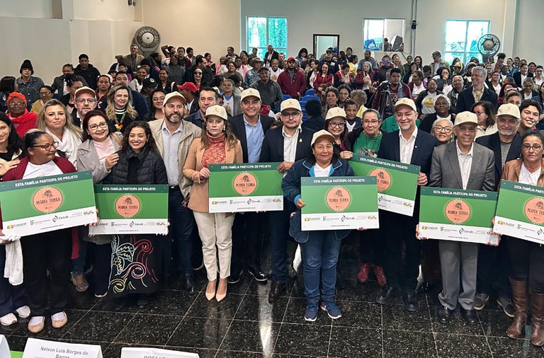 Projeto Maria Terra - agricultoras beneficiadas