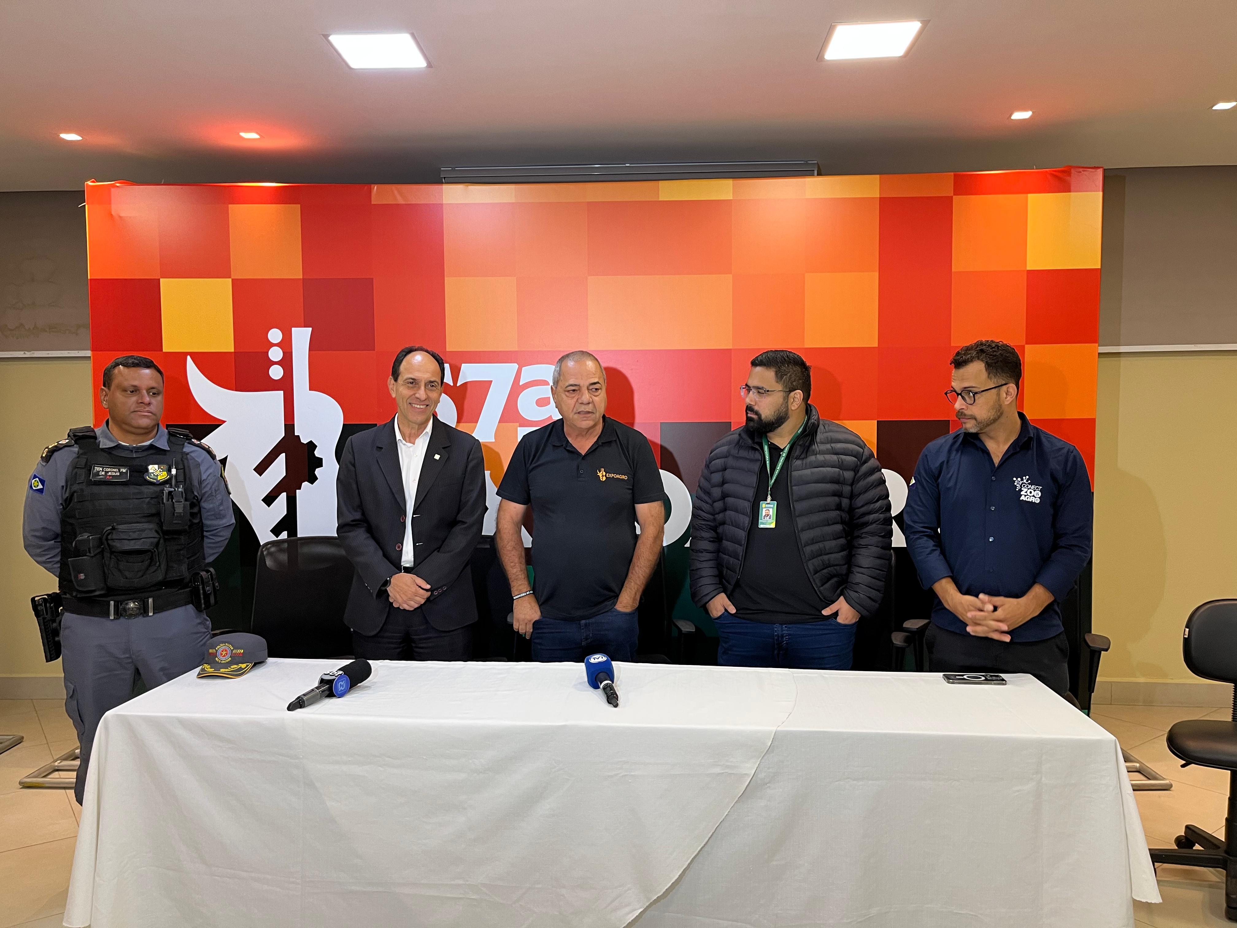 Coletiva de imprensa Expoagro 2025