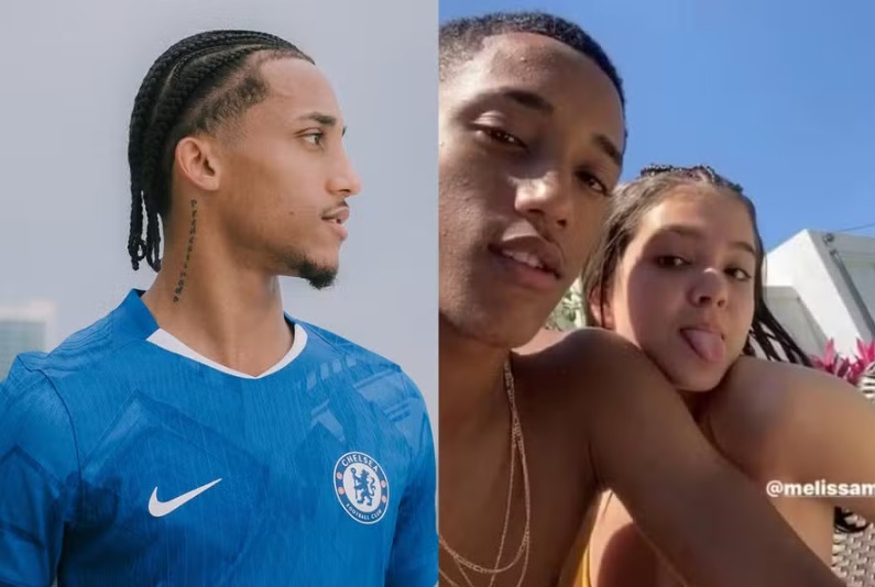 Jo&iuml;&iquest;&frac12;o Pedro, brasileiro no Chelsea, j&iuml;&iquest;&frac12; namorou Mel Maia