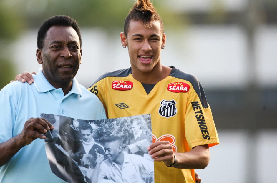 Neymar e Pel&iuml;&iquest;&frac12;