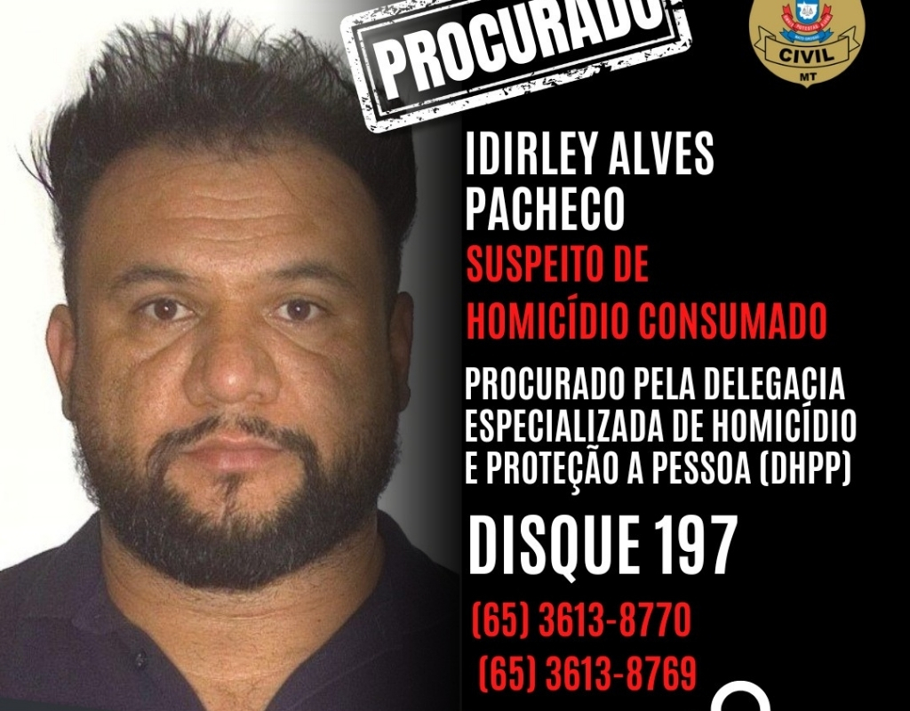 Idirley Alves Pacheco, suspeito, morte, Everton Boi, interno