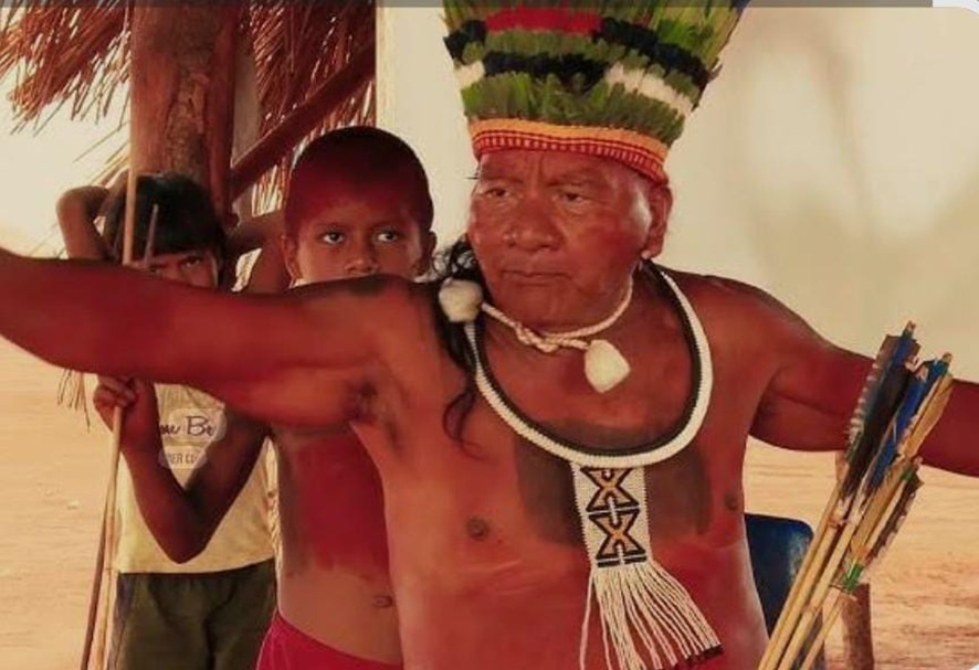 Cacique Dami&atilde;o xavante
