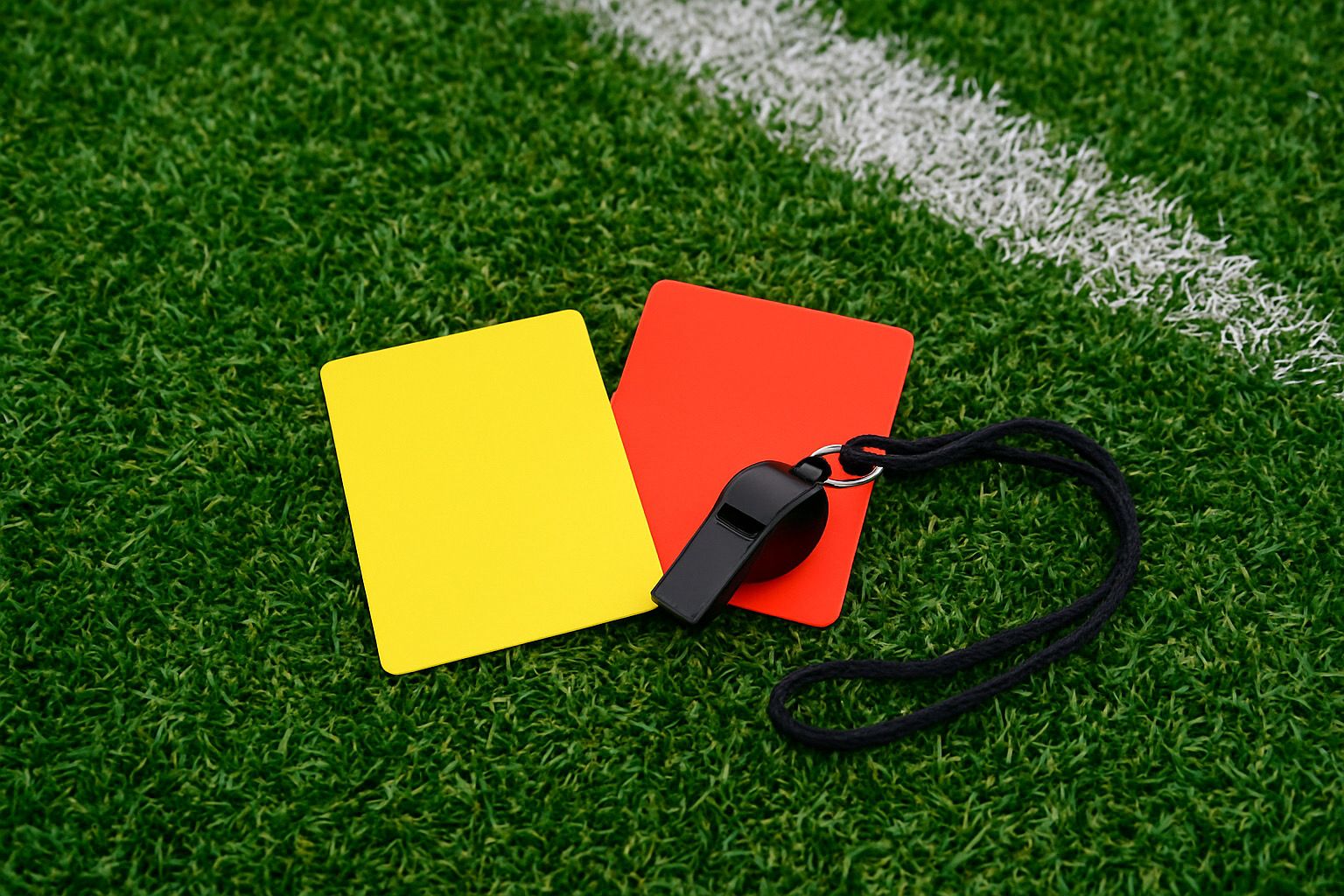 cart�es amarelo e vermelho - arbitragem