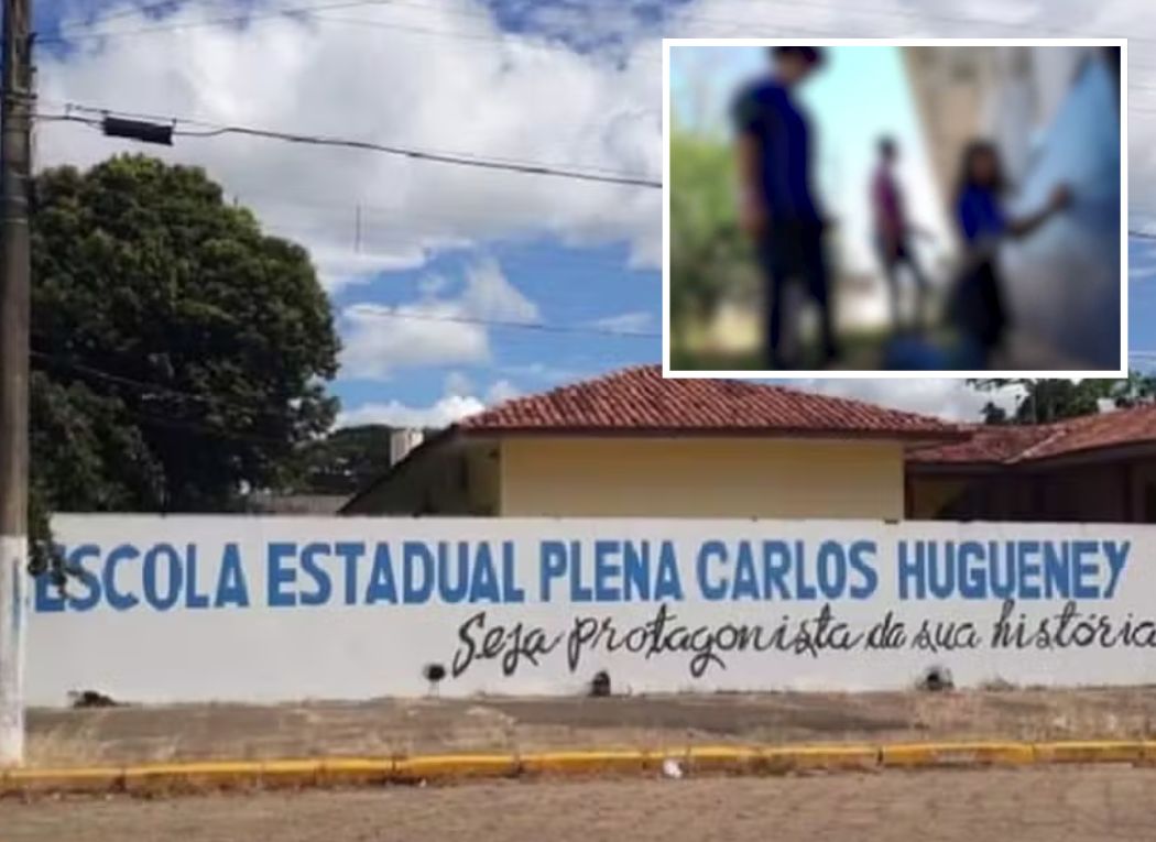 escola Estadual Carlos Hugueney, em Alto Araguaia