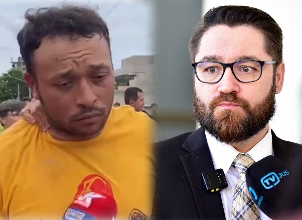 Gilberto Rodrigues dos Anjos e juiz&iuml;&iquest;&frac12;Rafael Depr&iuml;&iquest;&frac12; Panichella