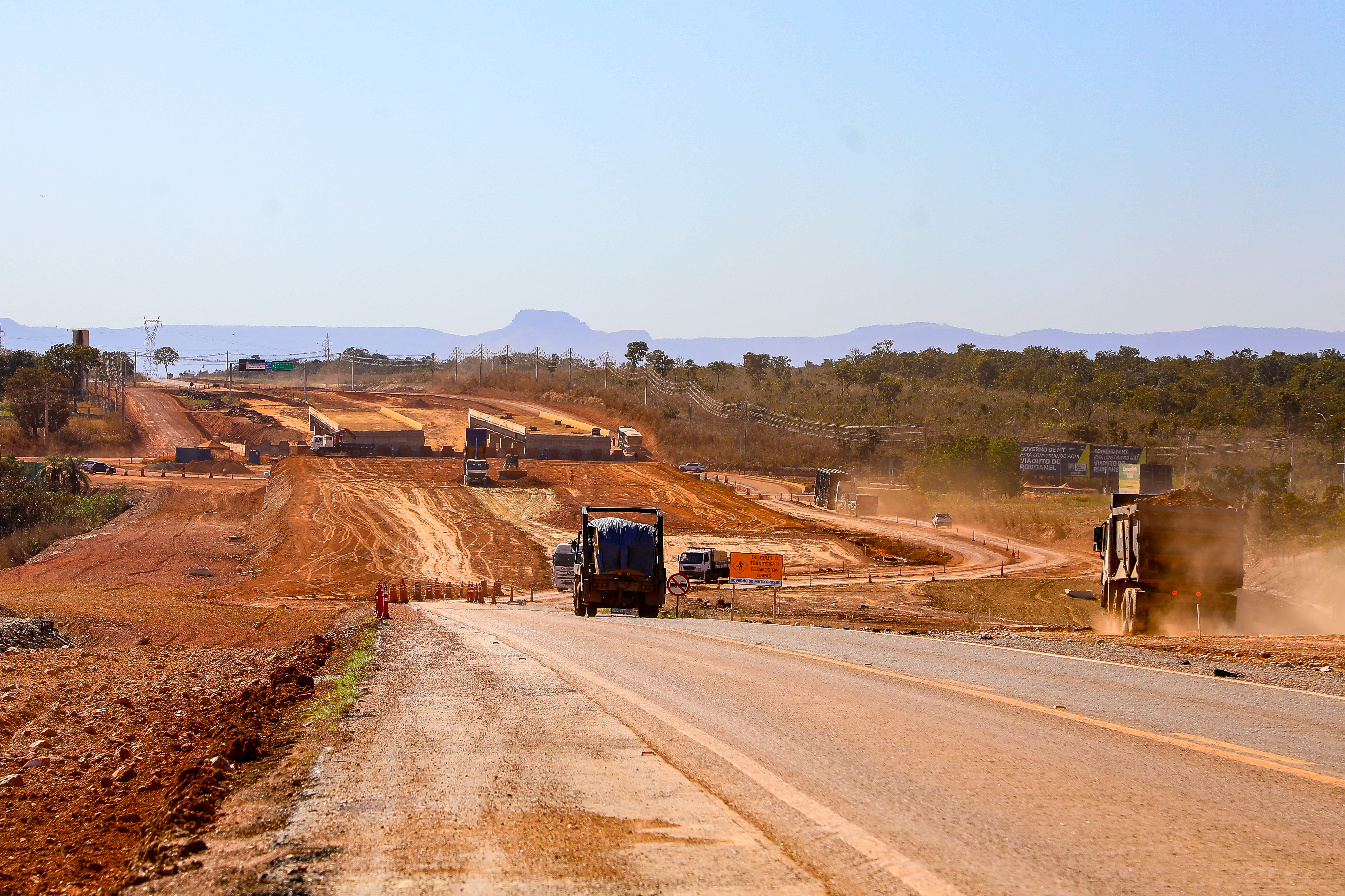 Obra da Rodoanel 44% executado