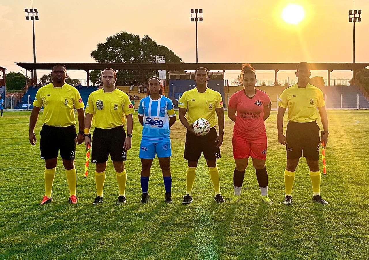 Cacerense x Mixto - arbitragem do jogo