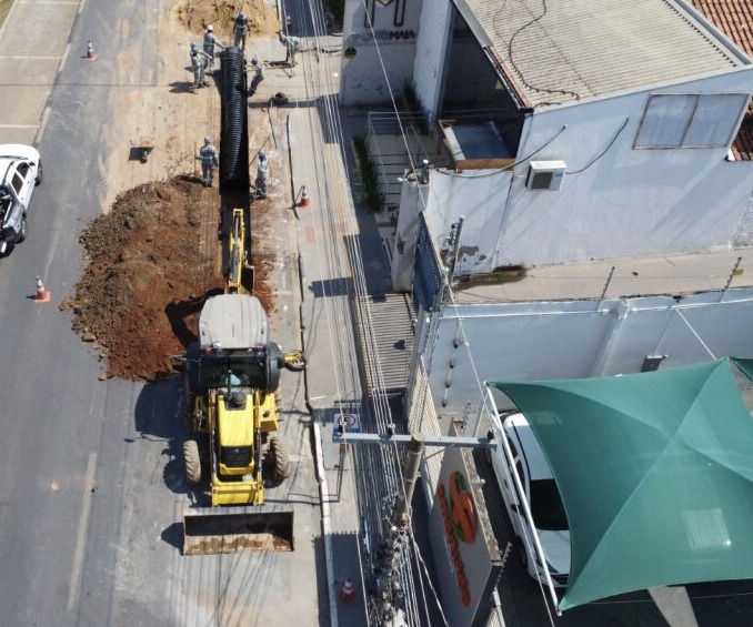 obras na prainha - aguas cuiaba