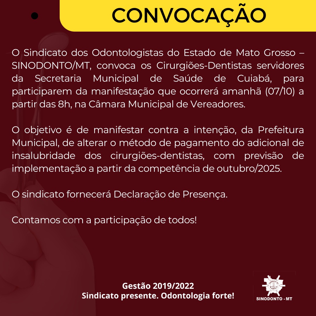 sinodonto insalubridade