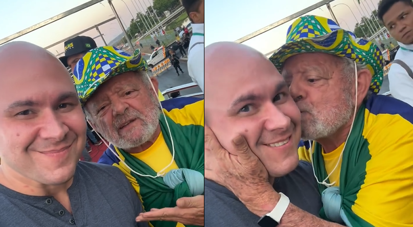 Abilio Brunini e Lula Fake