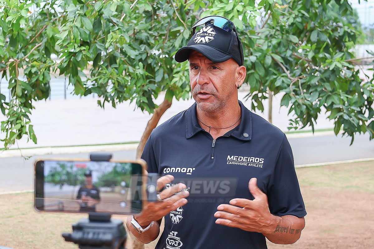 ultramaratonista Alessandro Medeiros