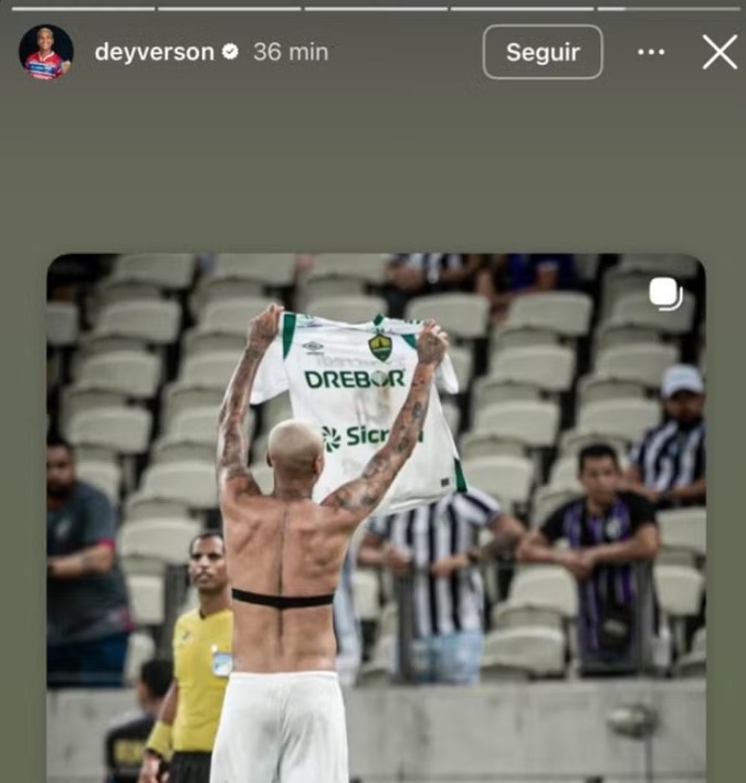 postagem Deyverson