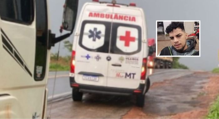 caminh�o sem freio invade contram�o BR-158