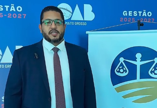 Presidente do Tribunal de Justi�a Desportiva do Mato Grosso, Diogo P�cora.