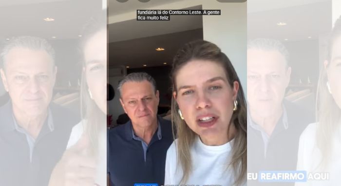 Ministro da Agricultura Carlos F�varo e a filha Rafaella