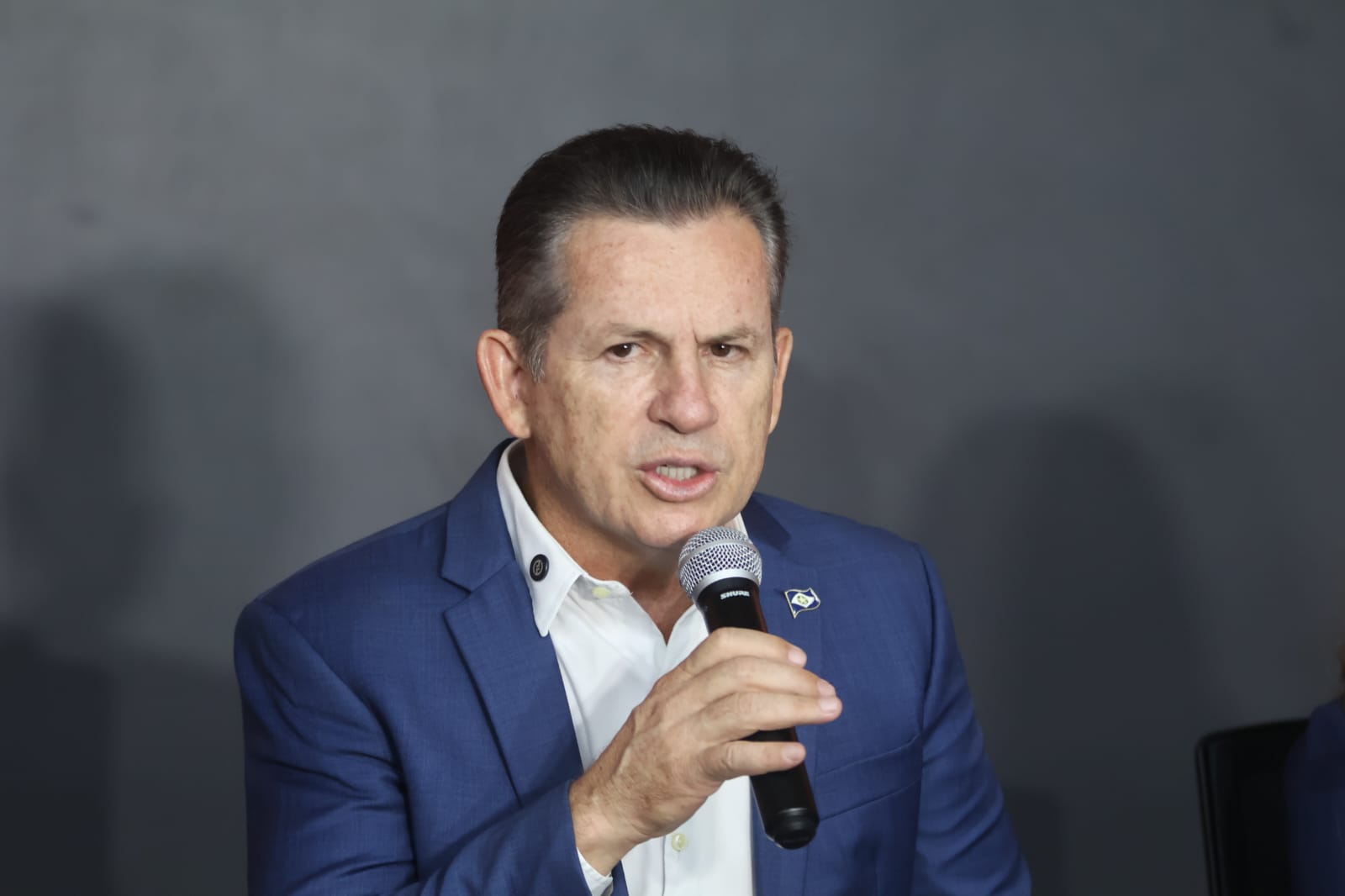 Mauro Mendes, Inaugura��o, Hospital Central