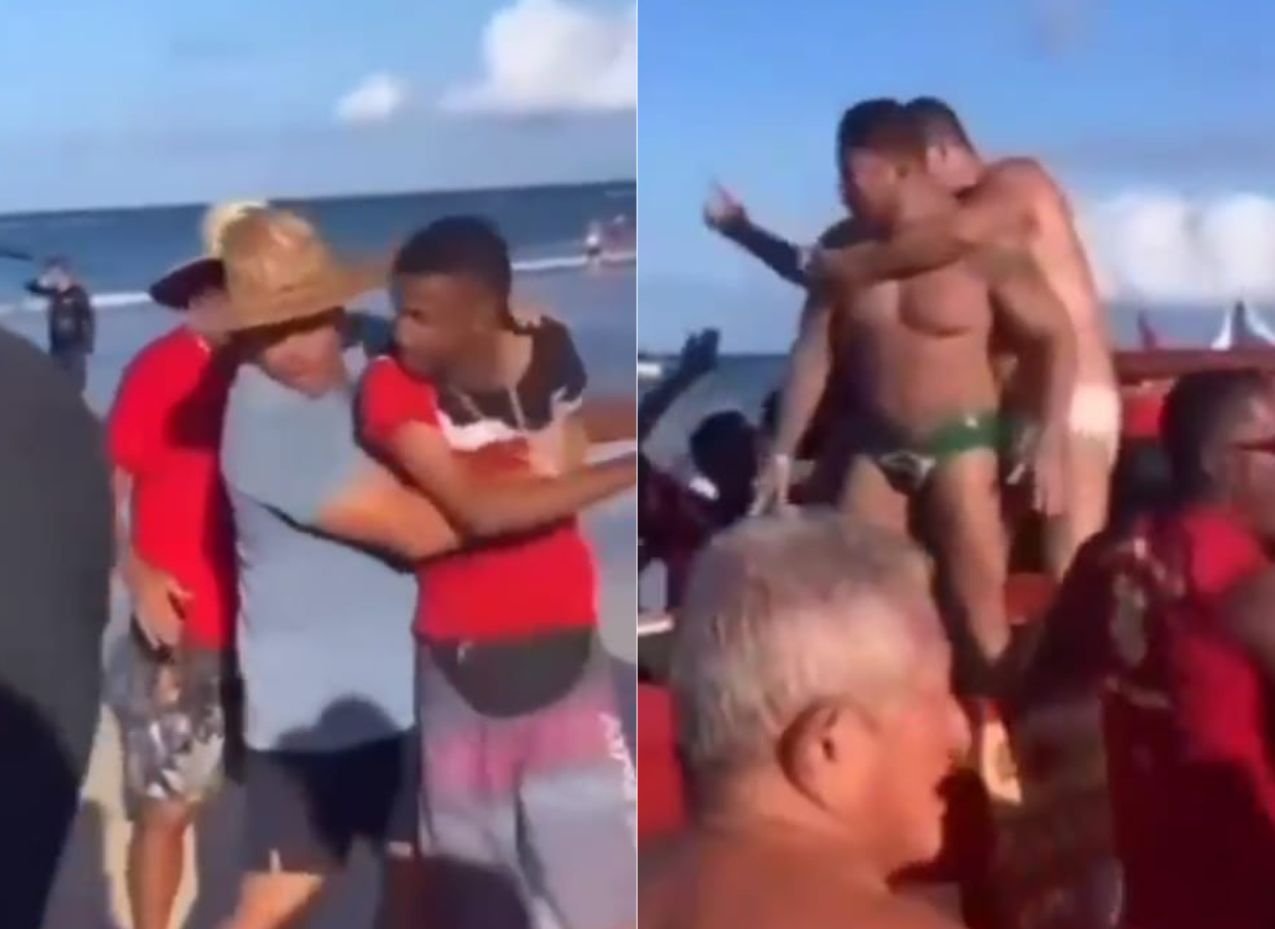 Agress�o a turistas de MT em Porto de Galinhas