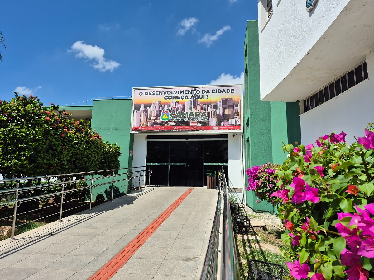 Câmara de Cuiabá fachada