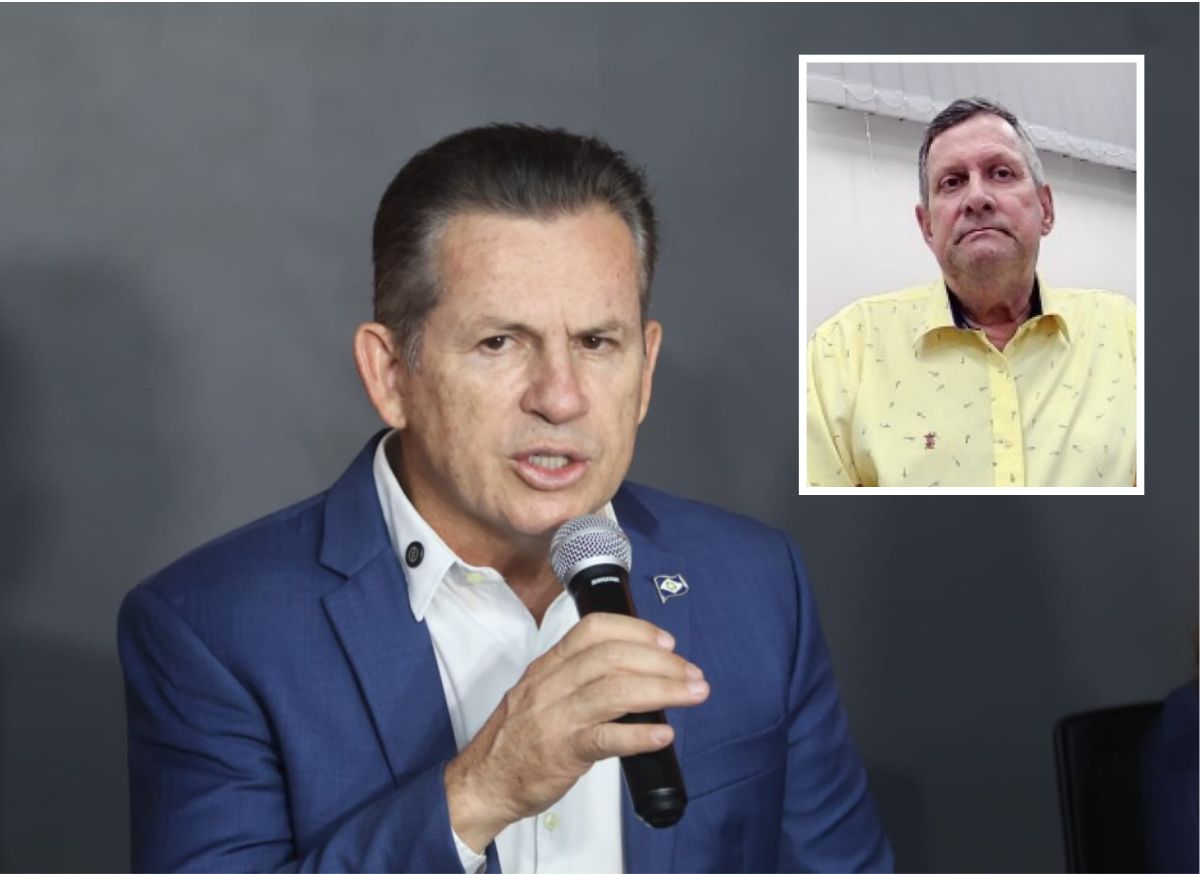 Mauro Mendes e Paulo Roberto Gomes dos Santos