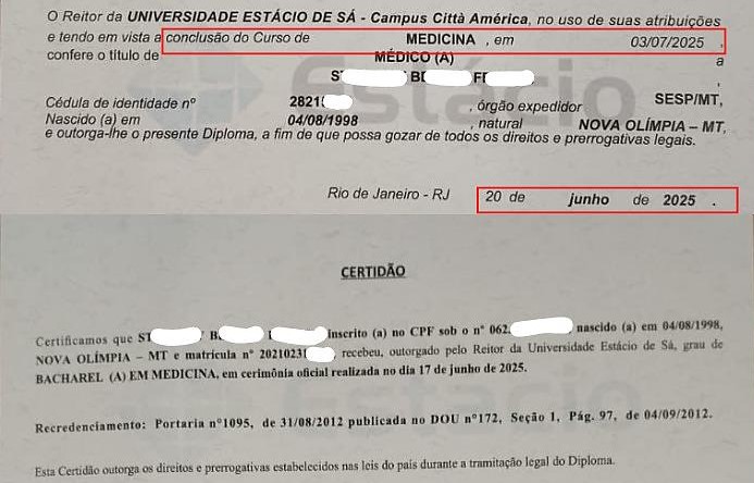 diploma, falso, medicina, irm�s, presas, cuiab�, CRM-MT