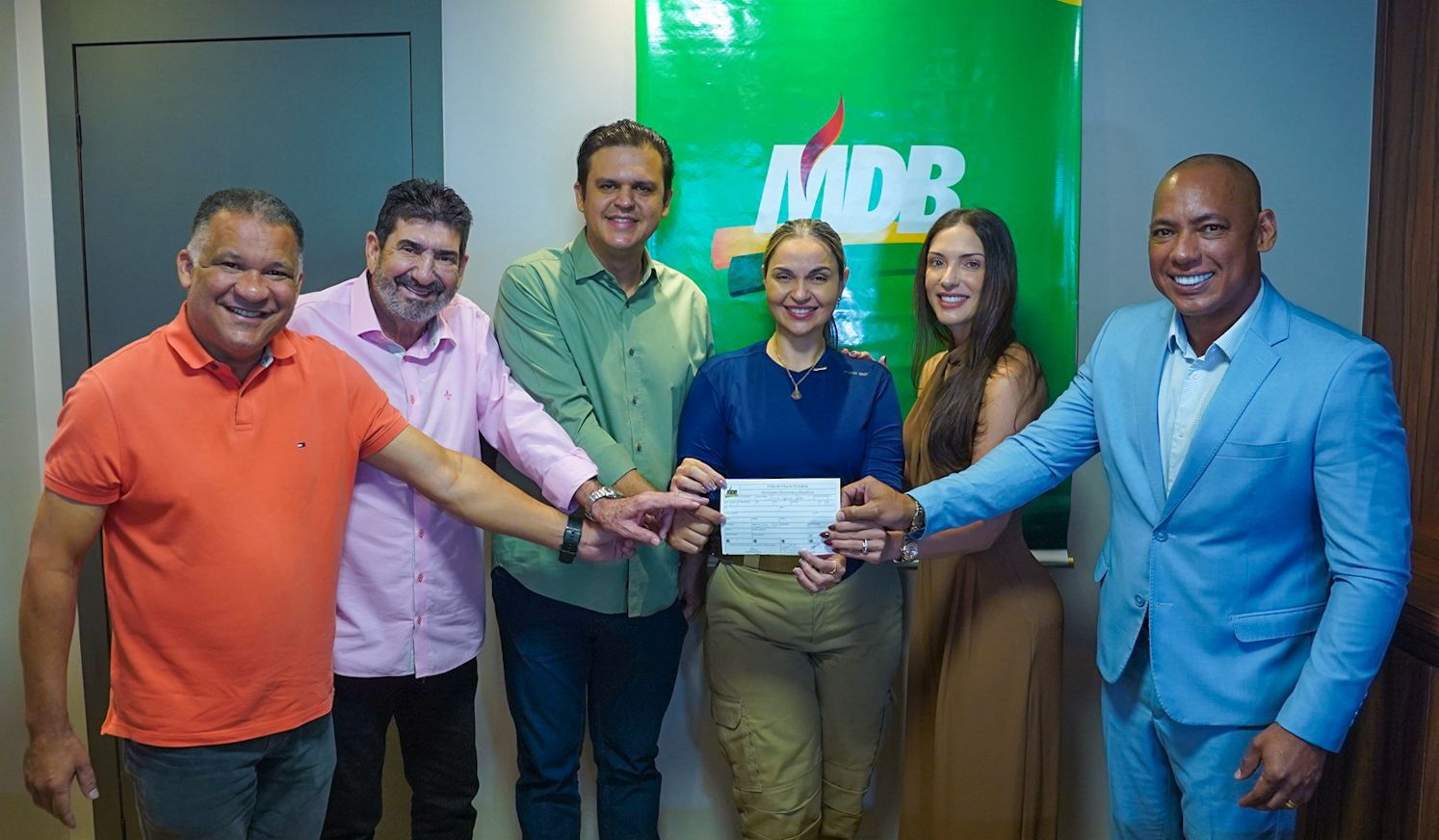 vice-prefeita V�nia Rosa MDB