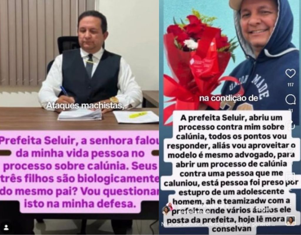 Luciano Demazzi, ataques, prefeita, Seluir Peixer Reghin, Aripuan�