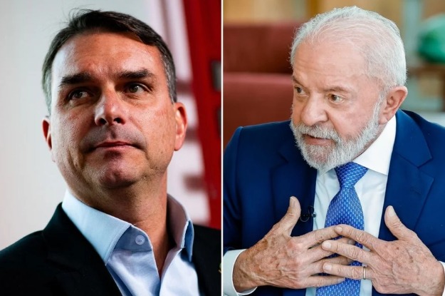 Fl�vio Bolsonaro x Lula