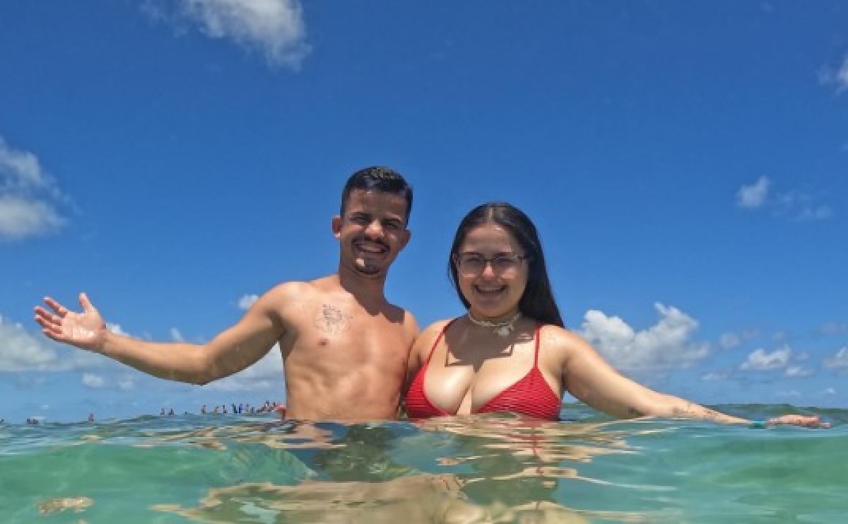 Kauany Beatriz e Guilherme Laureth