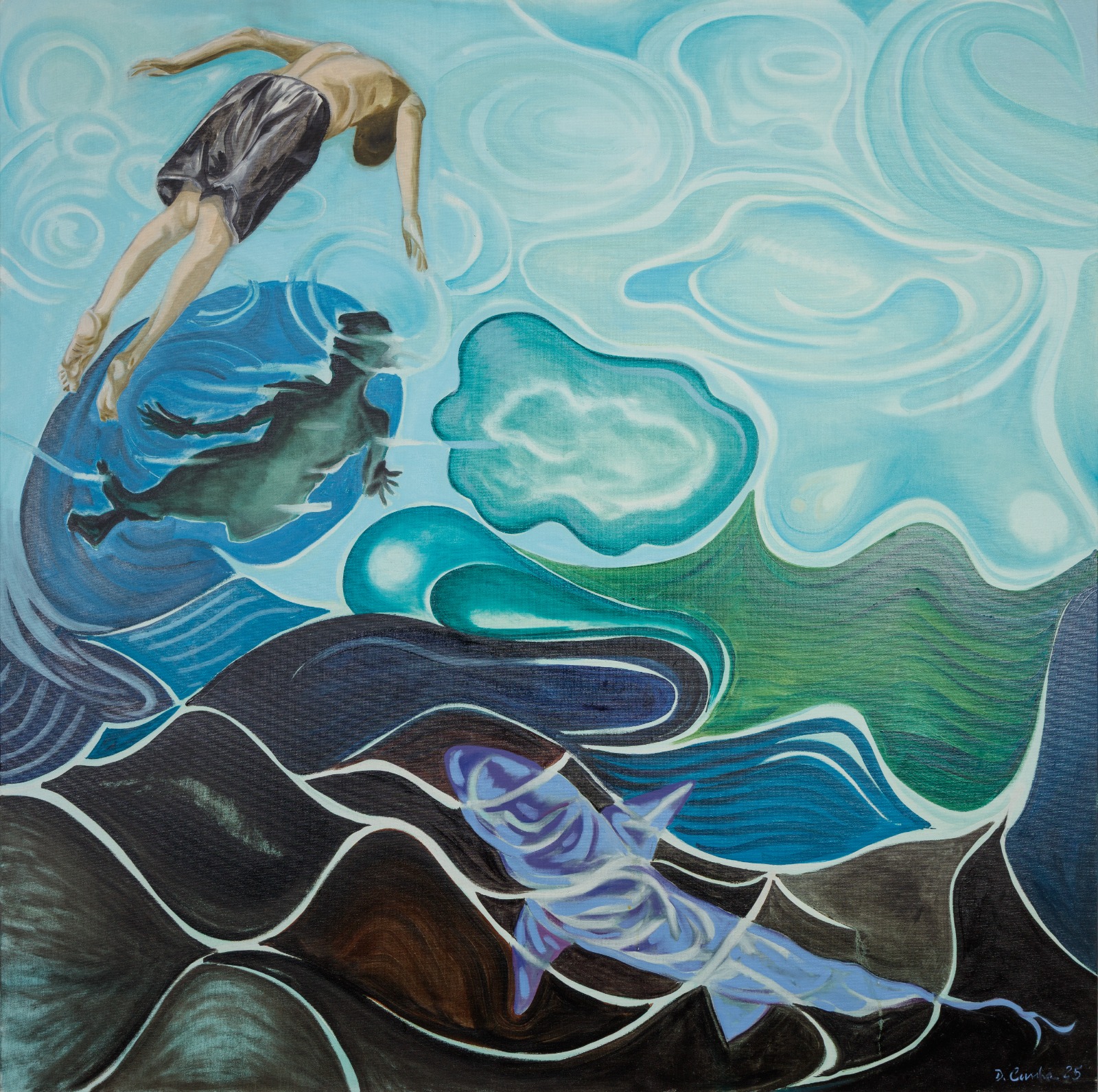 Exposi��o in�dita do artista pl�stico Dilson Cunha
