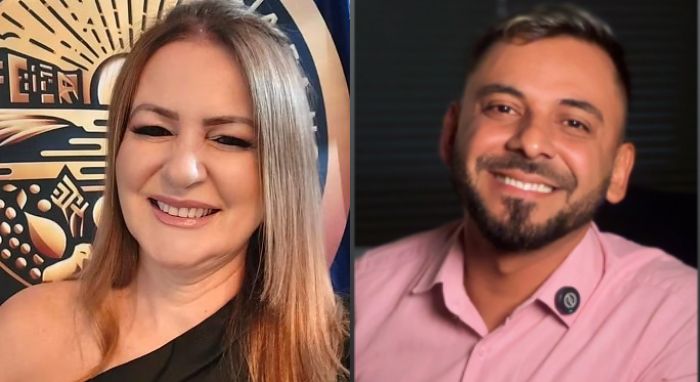 vereador Marcelinho e ex-secret�ria de cultura de Confresa