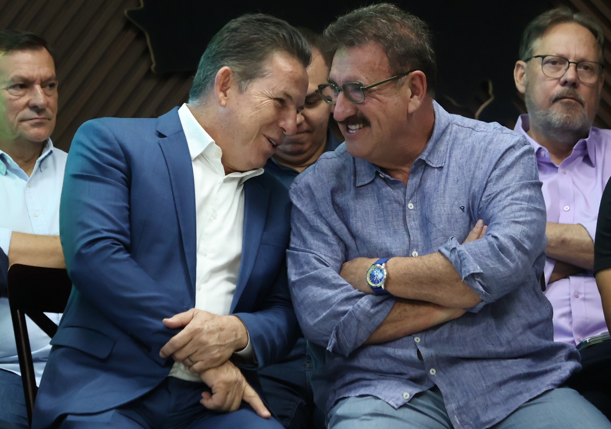 Mauro Mendes e Ratinho