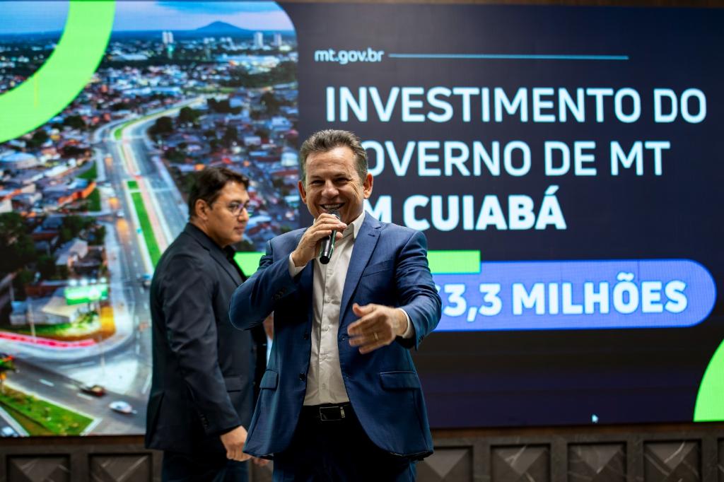 Mauro Mendes investimento