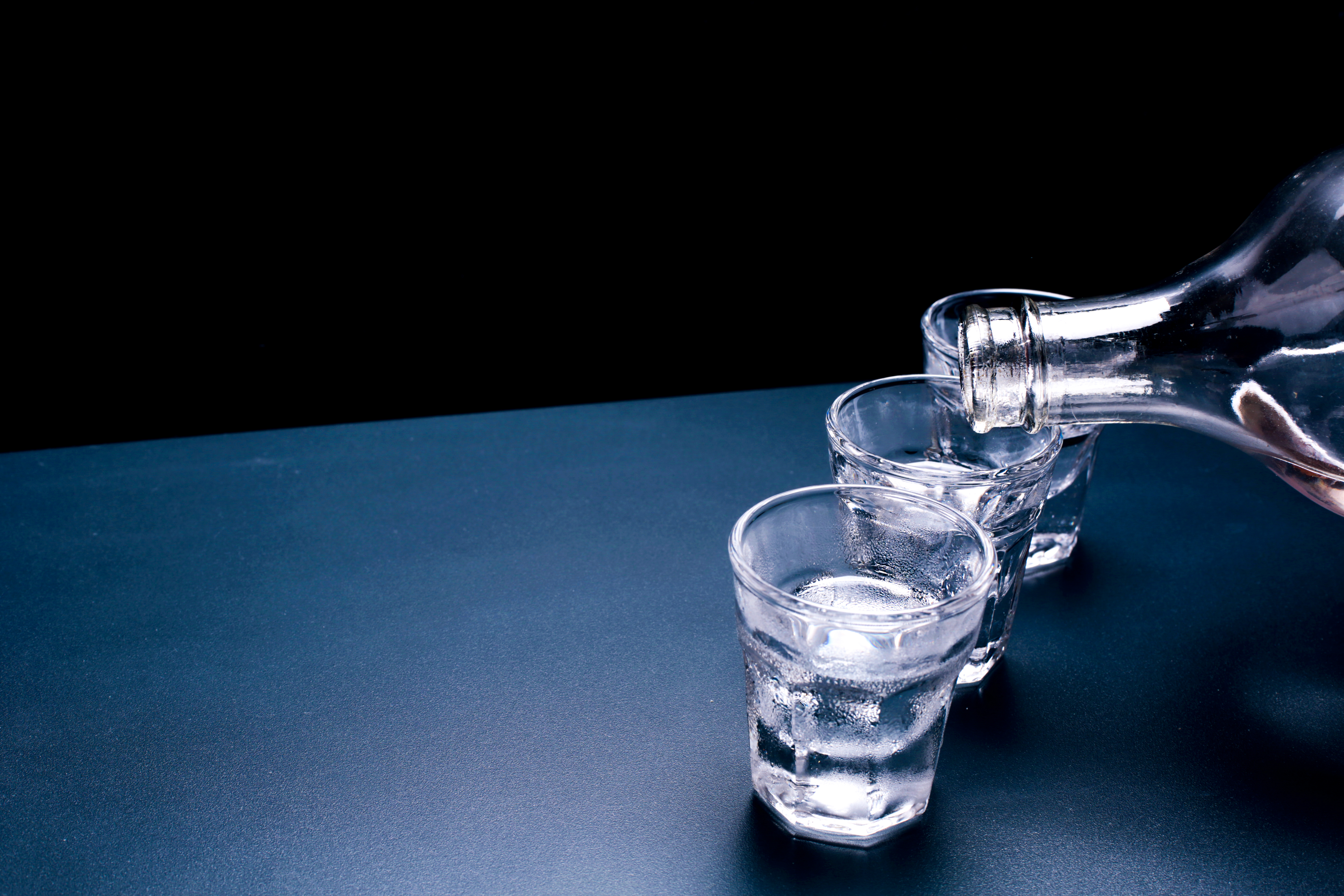 Shot de vodca, bebida alco�lica