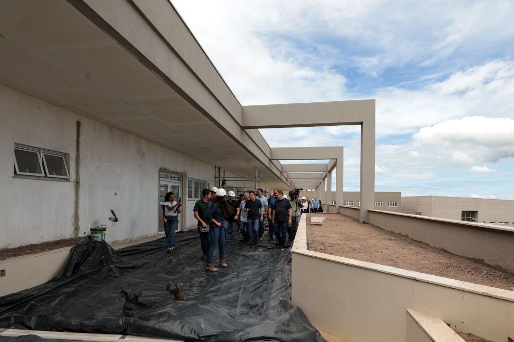 Obra do novo Hospital Julio Muller