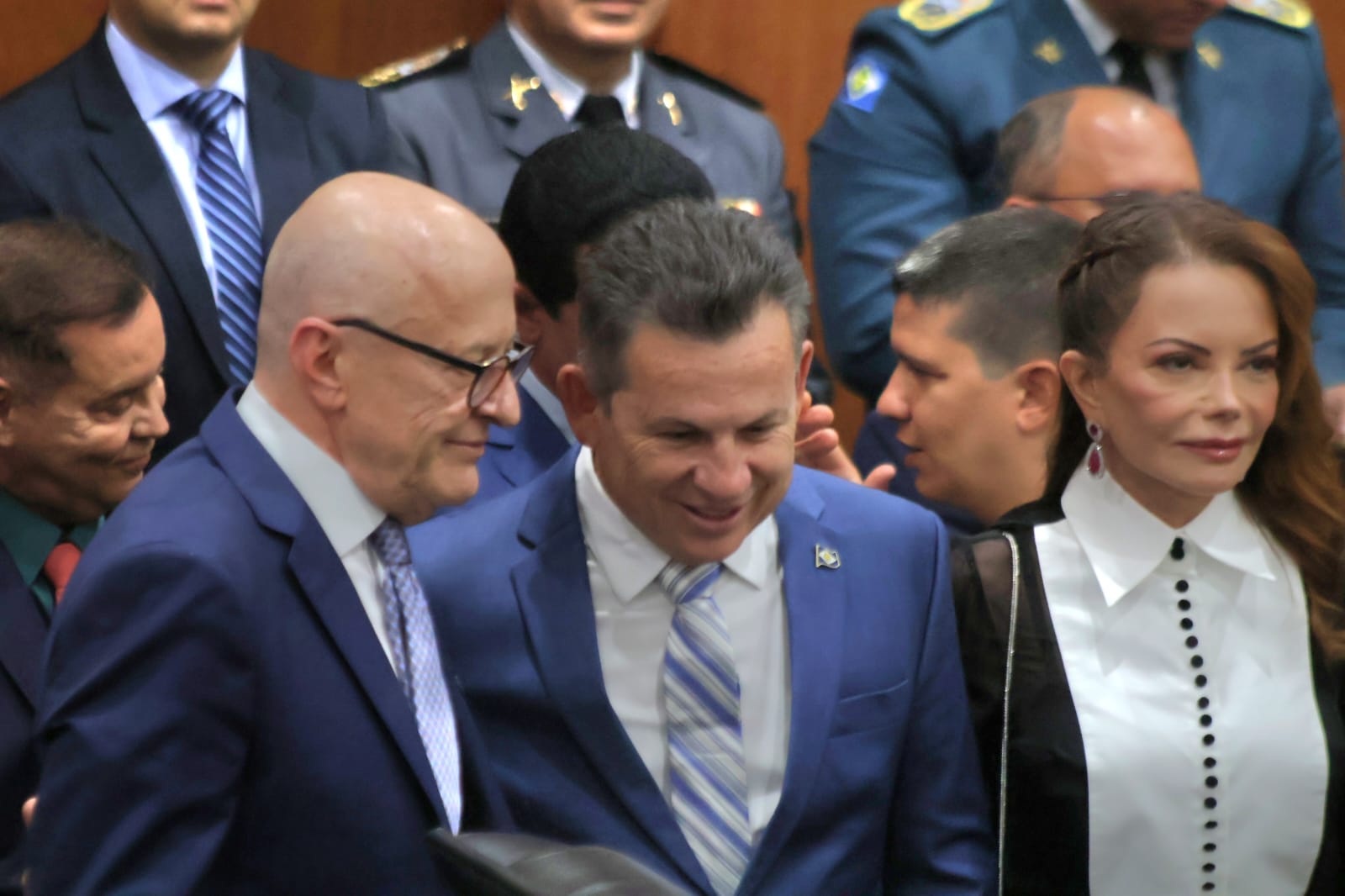 Mauro Mendes e Pivetta