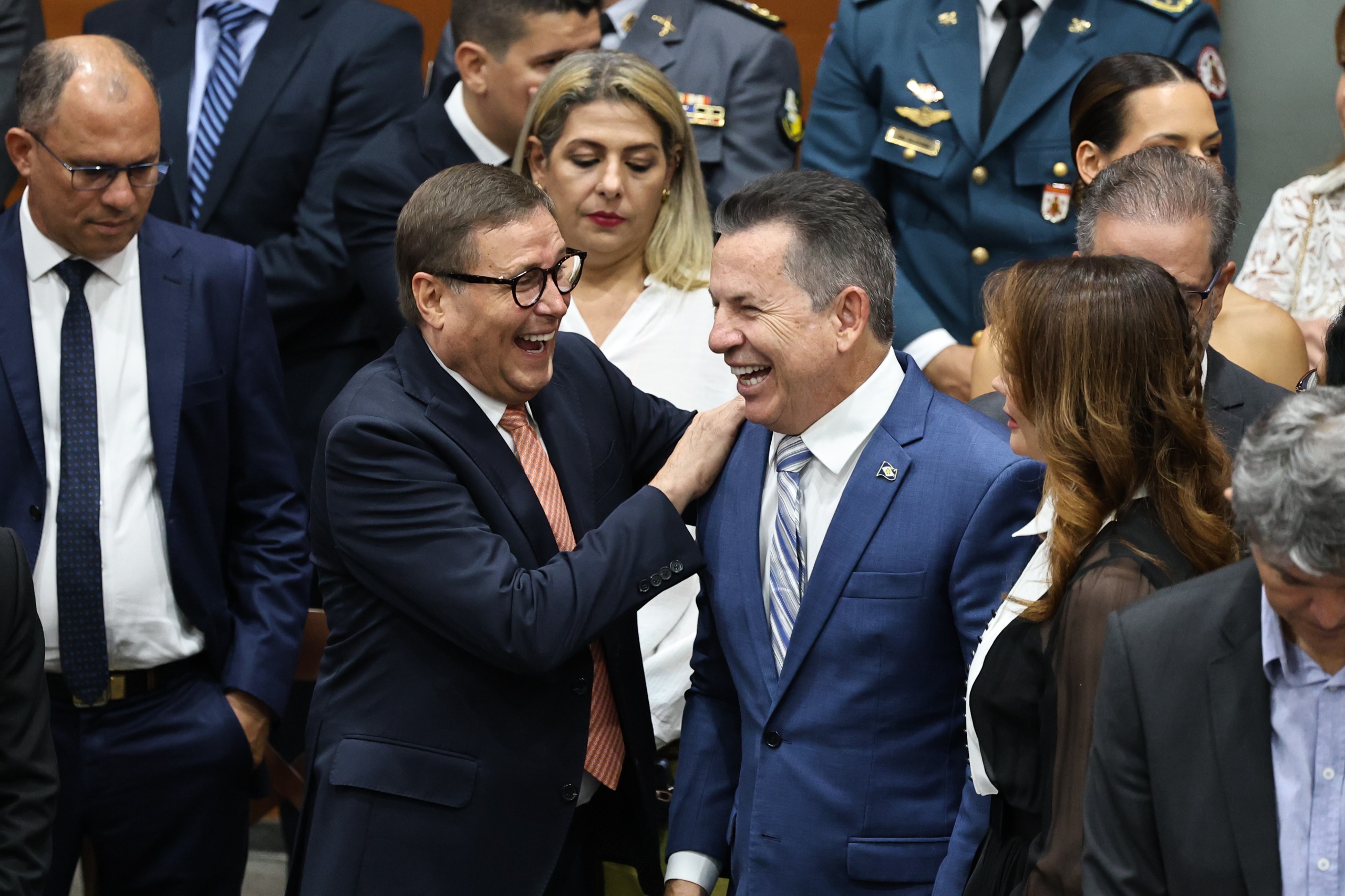 Mauro Carvalho, Mauro Mendes, Posse, Otaviano Pivetta, ALMT