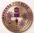 Selo Imprensa por elas - mat&eacute;rias viol&ecirc;ncia contra a Mulher