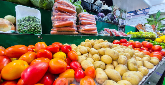 Mercado do Porto - Cesta básica alimentos 