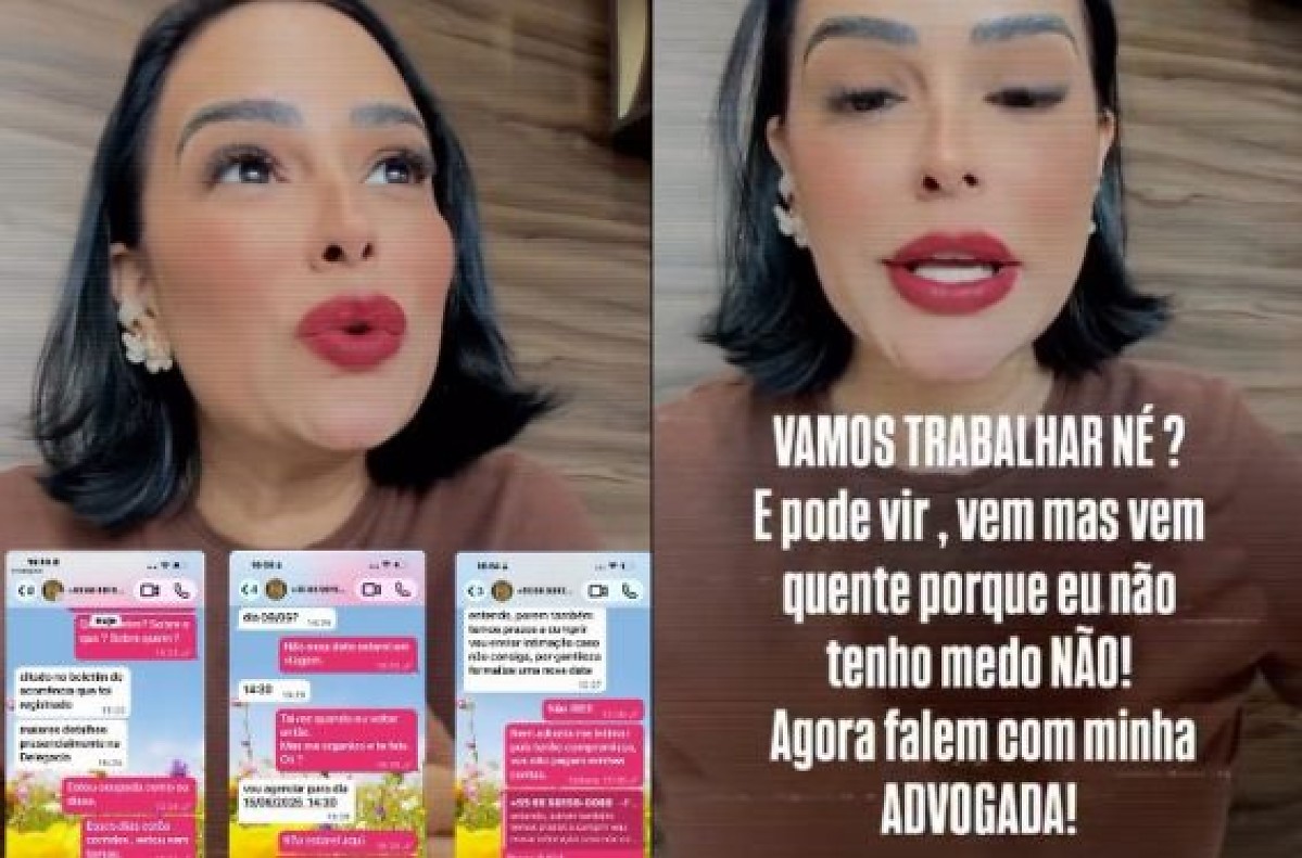 influencer, querência, inquérito, vídeos, Jéssica da Silva Santos