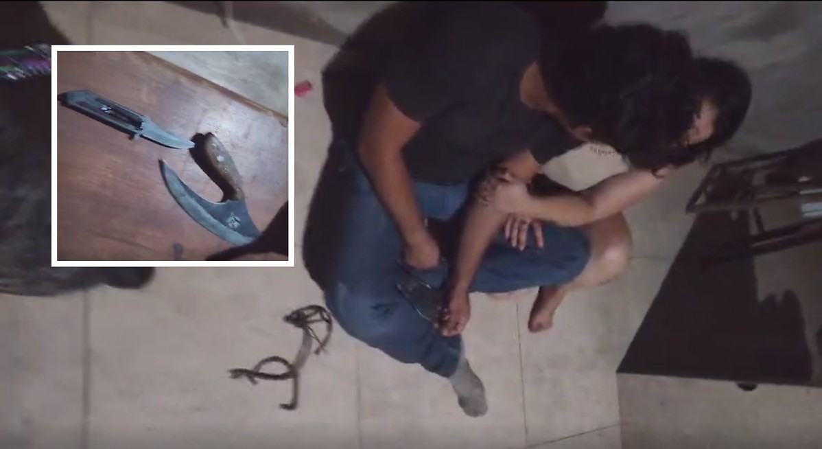 casal resgatado de tribunal do crime em Sinop