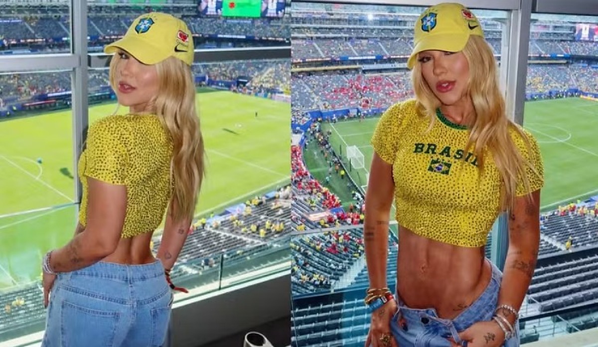 Virginia Fonseca --- campo de futebol