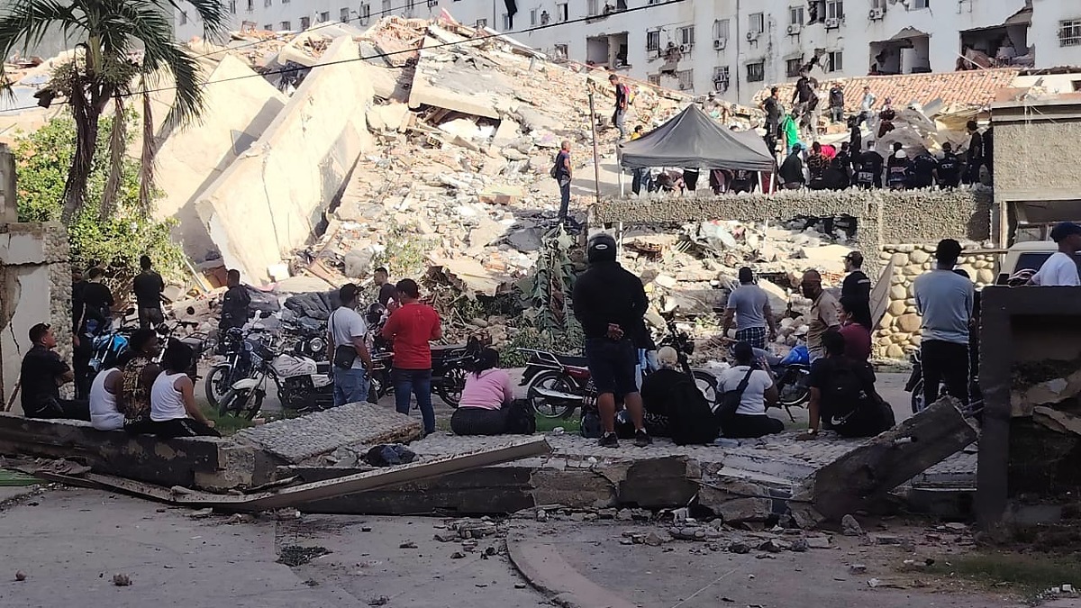 Terremotos na Venezuela - destrui&ccedil;&atilde;o e morte